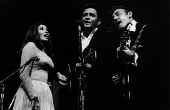 June Carter Cash, Johnny Cash and Carl Perkins